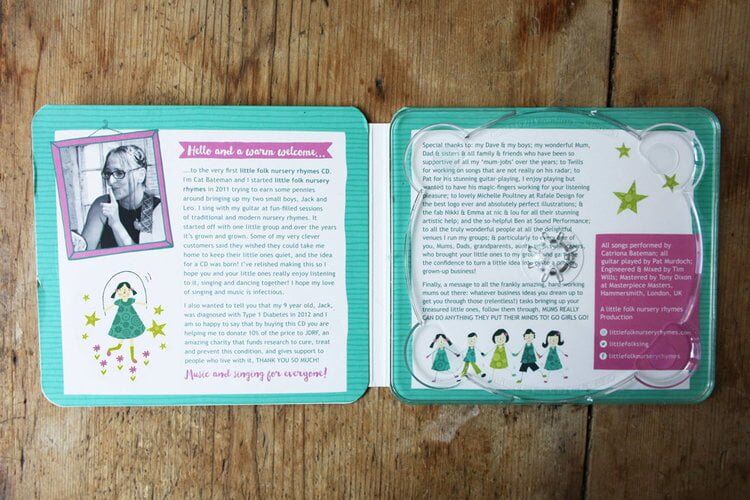 little folk nursery rhymes CD 2 little folk nursery rhymes CD - Image 2