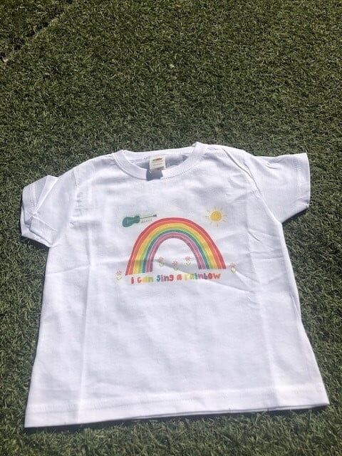 Nursery Rhyme Tees 3 Sing a rainbow nursery rhyme tees